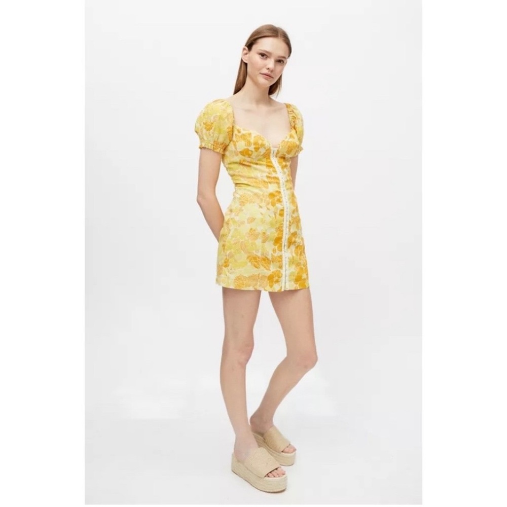 Urban Outfitters Britney Hook and Eye Mini Dress Size Medium